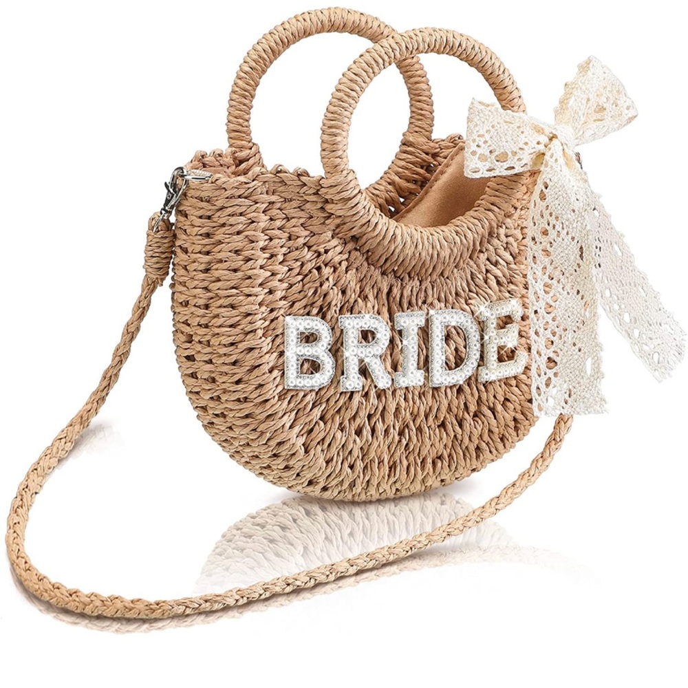 Bride Straw purse